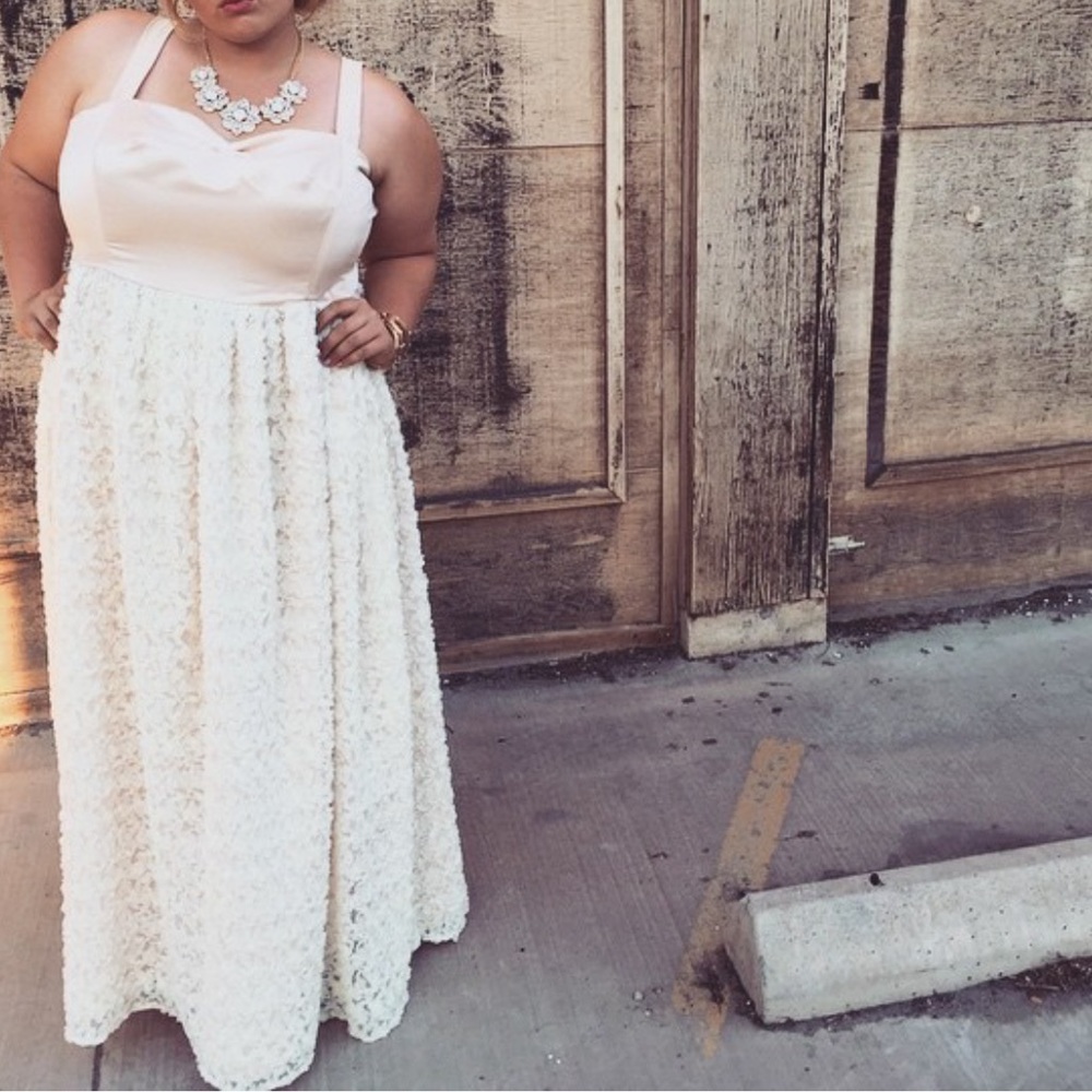 Plus size prom dress!